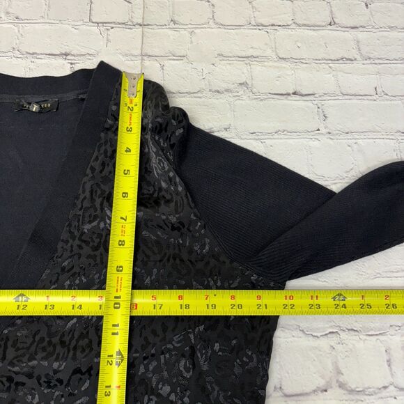 Ted Baker Women Long Sleeve Cardigan Sweater Size 4 Viscose Blend C036 -22 - Picture 4 of 14